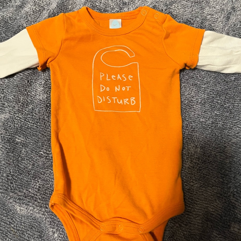Boys “Do not disturb” Onesie